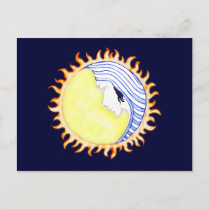 Moon Goddess Briefkaart