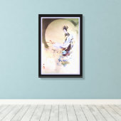 Moon Goddess Chang'e Canvas Afdruk (Insitu (Houten vloer))