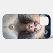Moon Goddess Fantasy Art Case-Mate iPhone Case (Achterkant (horizontaal))