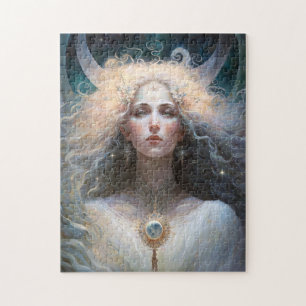 Moon Goddess Fantasy Art Legpuzzel