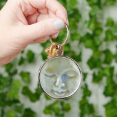 Moon Goddess Moonstone Sleutelhanger (Hand)