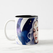 Moon Goddess Mug - Celestial Divine Feminine (Gauche)