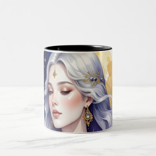 Moon Goddess Mug - Celestial Divine Feminine (Centre)