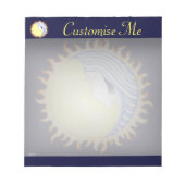 Moon Goddess Notitieblok (Voorkant)