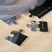 Moon Goddess Queen Fantasy Art Legpuzzel (Zijkant)