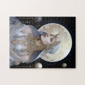 Moon Goddess Queen Fantasy Art Legpuzzel (Horizontaal)