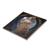 Moon Goddess Queen Fantasy Art Tegeltje (Zijkant)