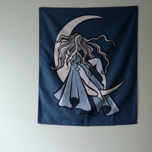 Moon Goddess Wandkleed