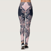 Moon Hearted AI-kunst Leggings (Achterkant)
