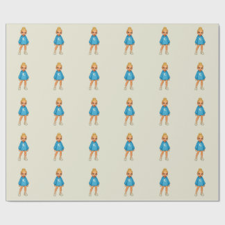 Moon Hoodie Fashion Doll Wrapping Paper Cadeaupapier