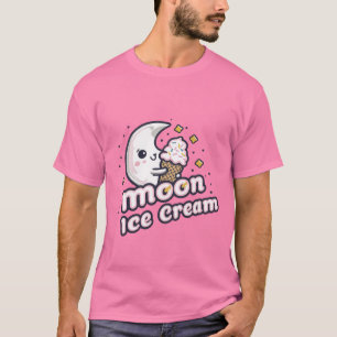 Moon Ice Cream Delight T-shirt