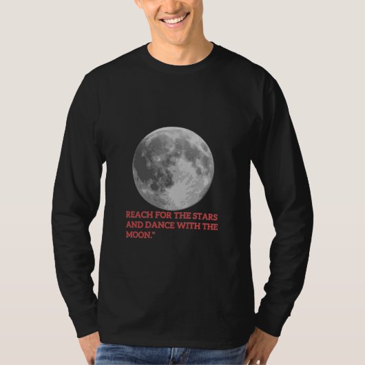 Moon-Inspired Design | Mystical and Creative Art T-shirt (Voorkant)