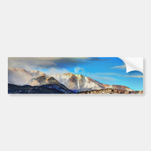 Moon instellen bumpersticker