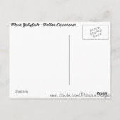 Moon Jellyfish # 6 Briefkaart (Achterkant)