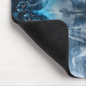 Moon jellyfish batik print muismat (Hoek)