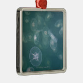 Moon jellyfish metalen ornament (Rechts)
