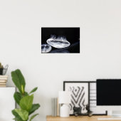 Moon Jellyfish Poster (Thuiskantoor)