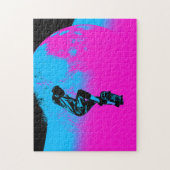Moon Jumping - Skateboard Jigsaw Puzzle (Vertical)