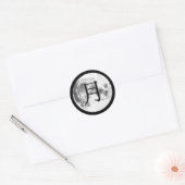 Moon Kanji Sticker (Envelop)