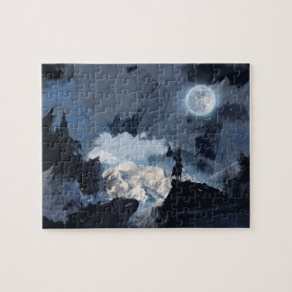 Moon knight oil schilderij legpuzzel