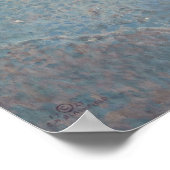 Moon kunst poster (Hoek)