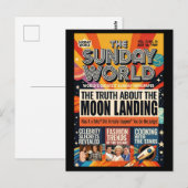 Moon Landing, 1969, Briefkaart (Voorkant / Achterkant)