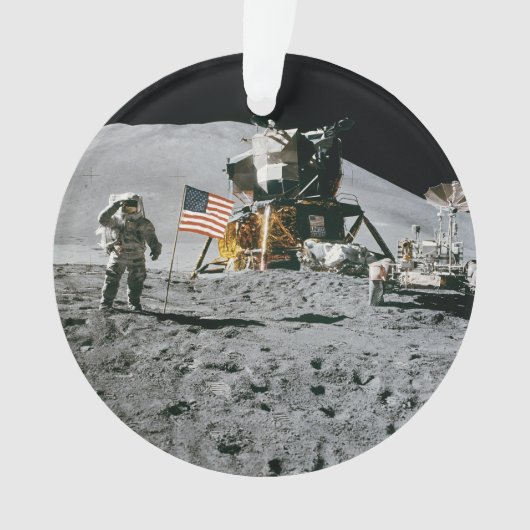 Moon Landing Apollo 15 Lunar Module Nasa 1971 Ornament (voorkant)