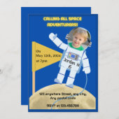 Moon landing Astronaut Kaart (Voorkant / Achterkant)