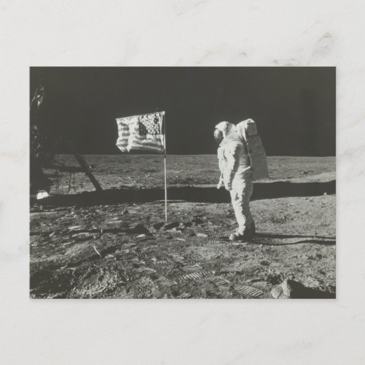  Moon Landing Briefkaart (Voorkant)
