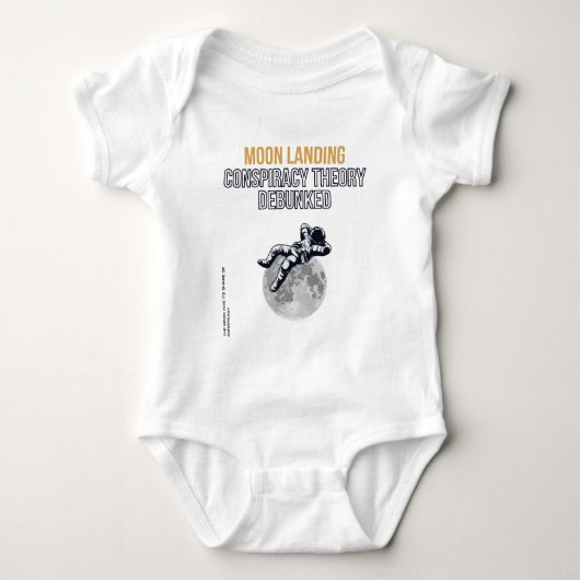 Moon Landing Conspiracy Theory Romper (Voorkant)