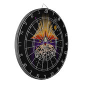 Moon Landing Dartbord (Voorkant Links)