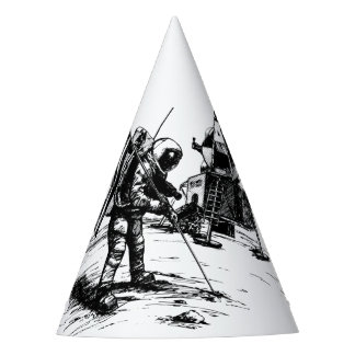 Moon Landing Feesthoedjes