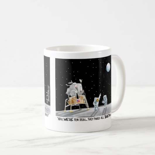 Moon Landing mok (Voorkant rechts)