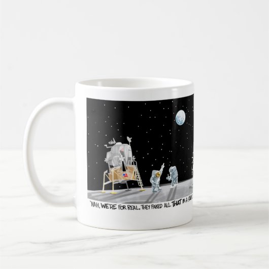Moon Landing mok (Links)