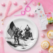 Moon Landing Papieren Bordje (Feest)