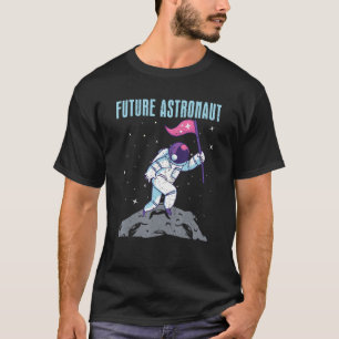 Moon Landing Space Travel Astronomy Science Future T-shirt