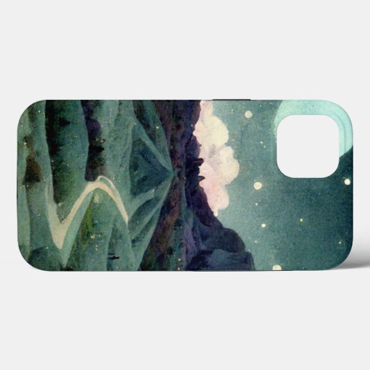 Moon Landscape Fantasy Case-Mate iPhone Case (Achterkant (horizontaal))