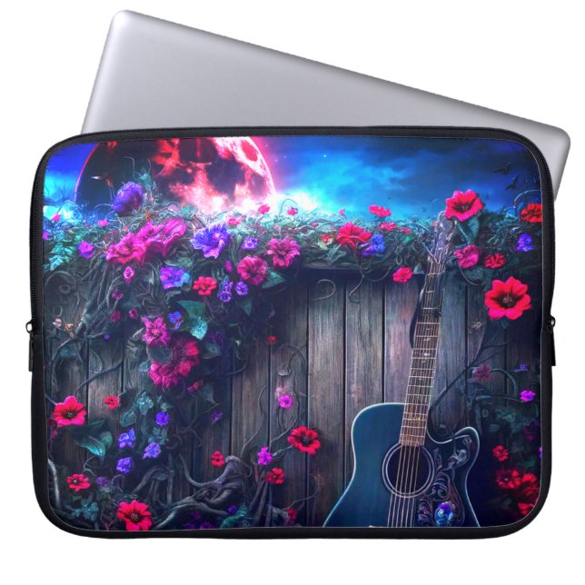 Moon Laptop Sleeve (Voorkant)