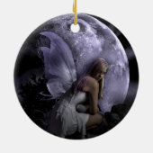 Moon Light Fairy Keramisch Ornament (Achterkant)