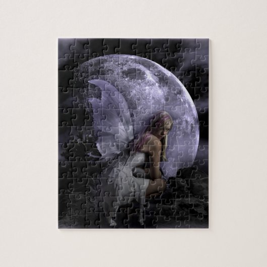 Moon Light Fairy Legpuzzel (Verticaal)