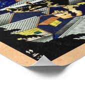 Moon Light in Yasaka Pagoda Asano Takeji Poster (Hoek)