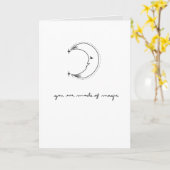 Moon Magic Kaart (Gele Bloem)