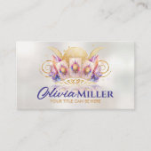 Moon Magic - Oracle Kaarten, Ball en Crystals Visitekaartje (Voorkant)