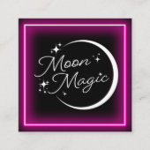 Moon Magic van Brittni Vierkante Visitekaartje (Voorkant)