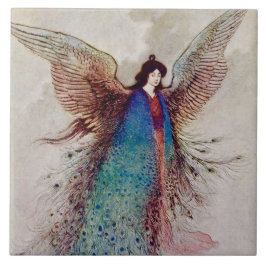 “Moon Maiden” Fairy Art by Warwick Goble Tegeltje