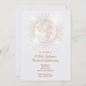 Moon Mandala Invitation de la Moon (Devant / Derrière)