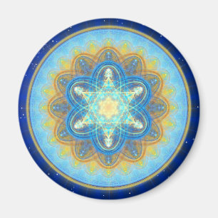 Moon Mandala Magnet