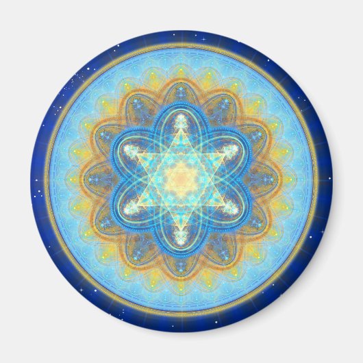 Moon Mandala Magnet (Devant)