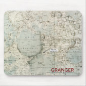 Moon Map Muismat (Voorkant)