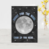 Moon, Mars & Aliens Kid Birthday Kaart (Gele Bloem)